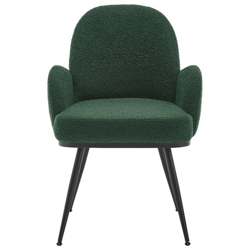 Fabric Upholstered Dining Chairs Set of 2/4 with Arms - 34.8"H x 23.2"W x 22.8"D