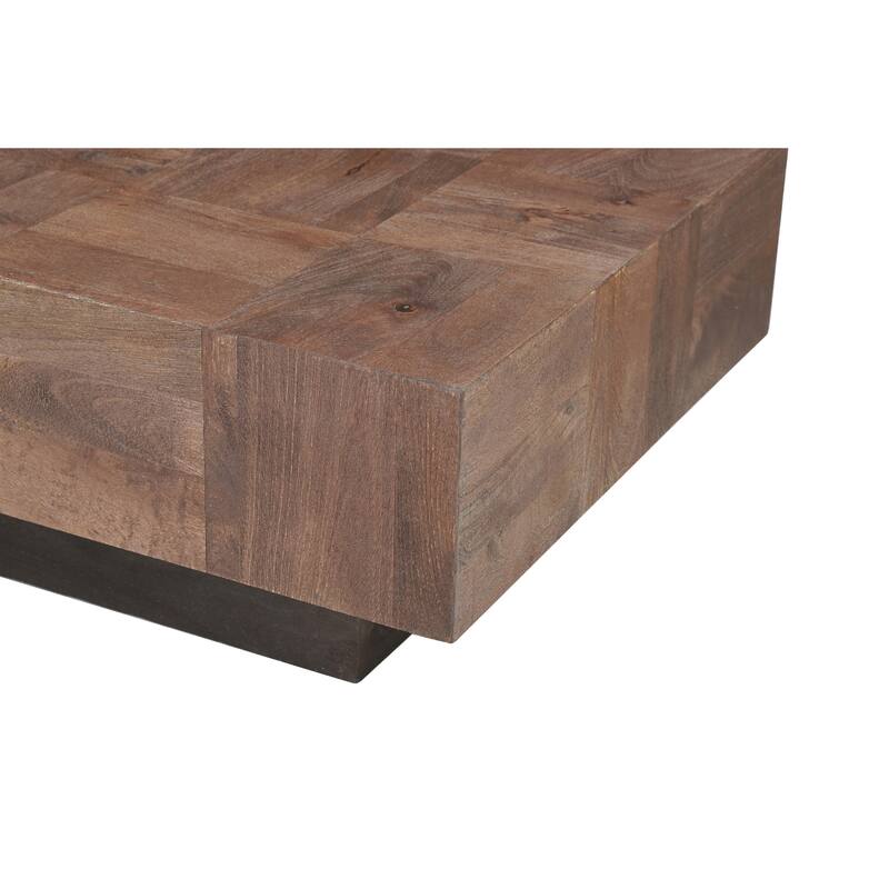 Caden Modern Solid Wood Coffee Table
