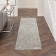 preview thumbnail 39 of 53, Nourison Damask Distressed Contemporary Area Rug 2'3" x 7'6" - Ivory - Runner