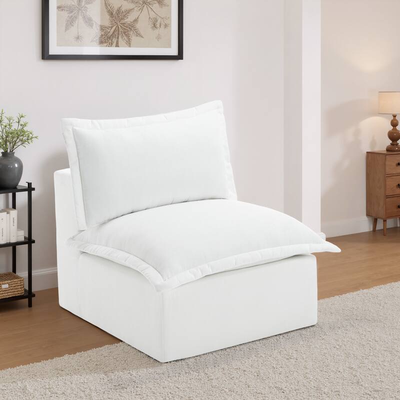 Comfy Cloud Chenille Upholstered Modular Sectional Sofa