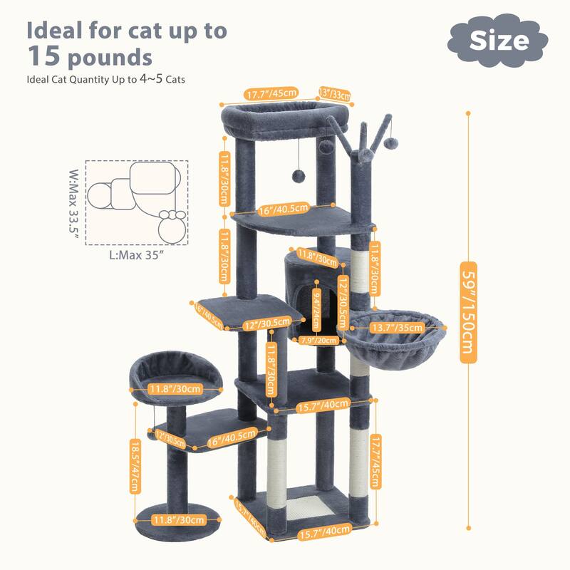 Multi-Level Cat Tree