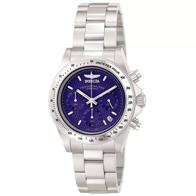 Invicta Men's 9329 Speedway Quartz Chronograph Blue Dial Watch