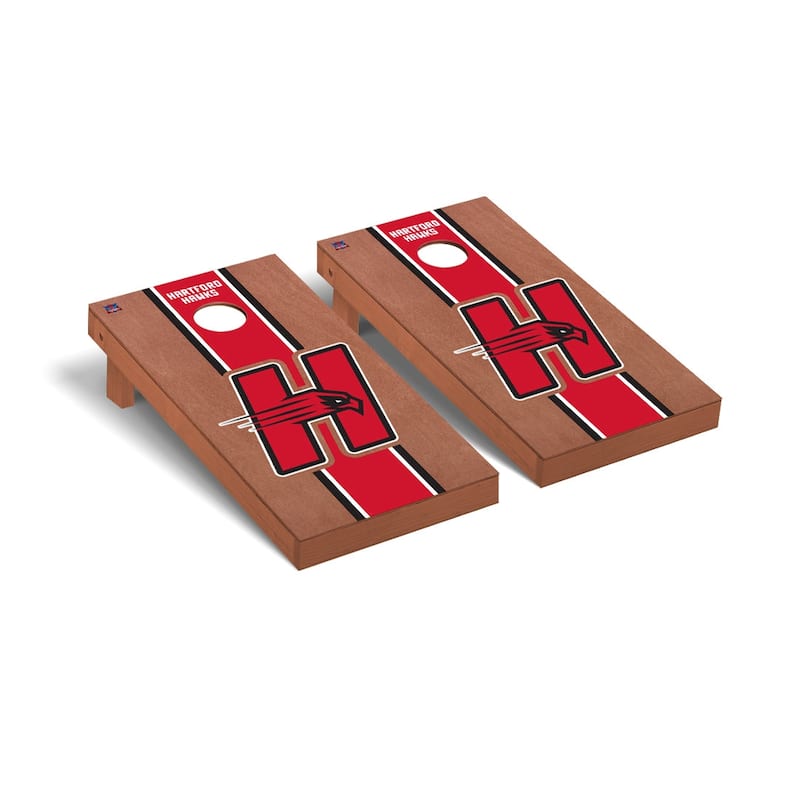 Hartford Hawks Rosewood Cornhole Board Set