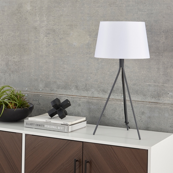 Grey tripod table lamp sale