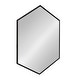 preview thumbnail 43 of 54, Kate and Laurel McNeer Glam Hexagon Framed Wall Mirror