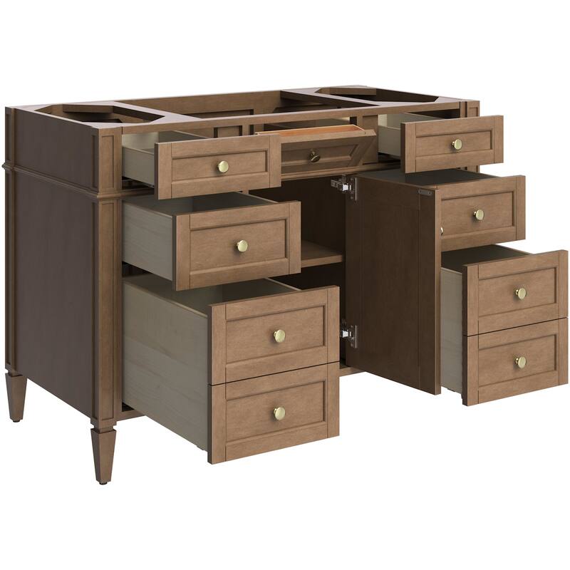 James Martin Vanities 655-V48-3PBL Brittany 48" Free Standing Single