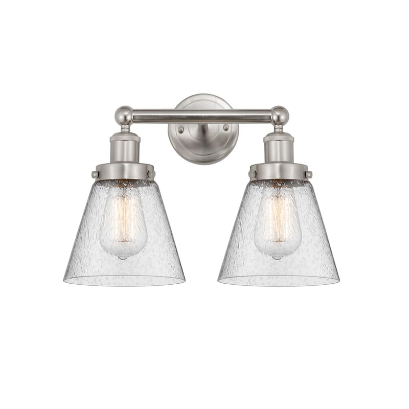 Innovations Lighting 616-2W-10-16 Cone Vanity Cone 2 Light 16" Wide