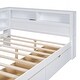 preview thumbnail 17 of 16, Wooden Full Size DayBed with 2 Drawers and USB Charging Ports, Grey