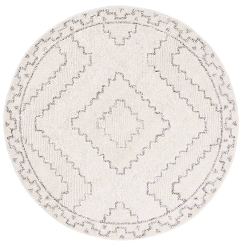 SAFAVIEH Handmade Casablanca Shag Kika Wool Rug