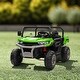 preview thumbnail 41 of 98, 24V Ride-On Dump Truck for Kids, Remote Control, Working Dump Bed, LED Lights, Dual Motors, Ages 3-8 Green