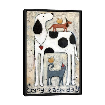 iCanvas "Each Day" by Teresa Kogut Framed Canvas Print