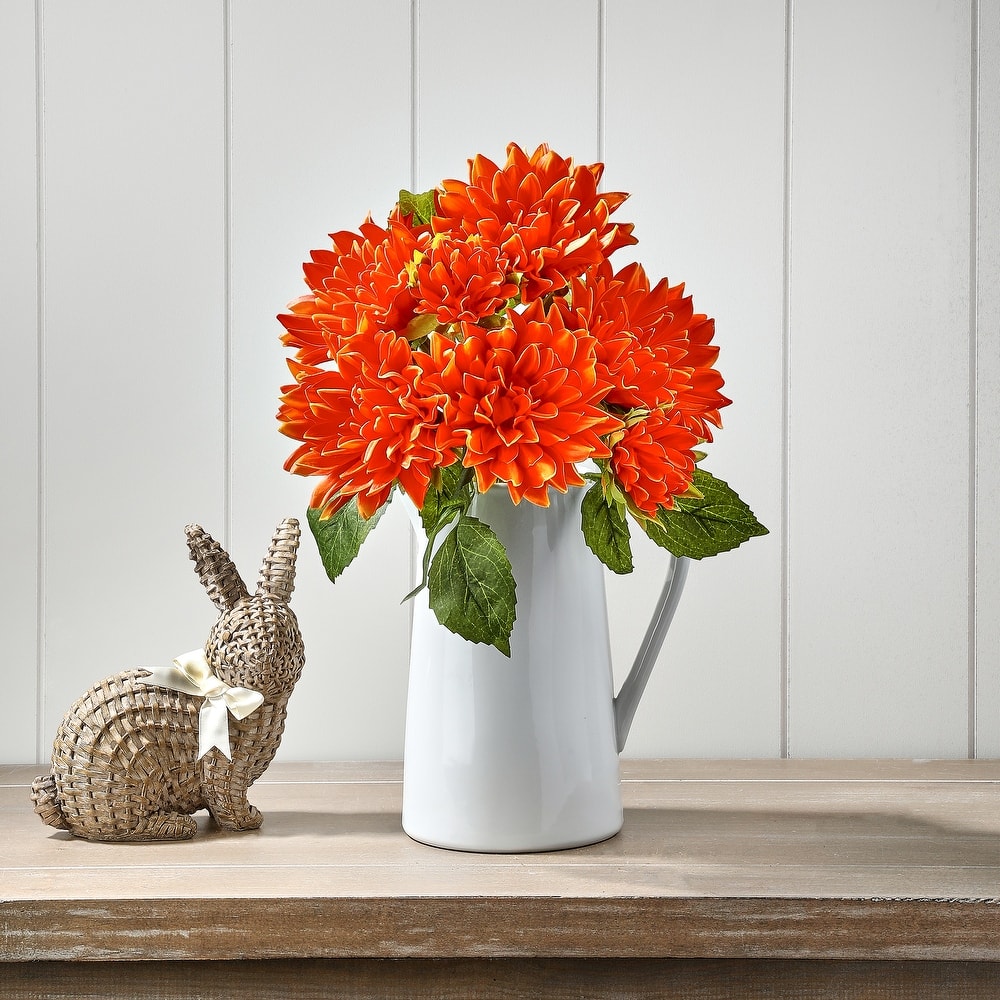 14"Pu Summer Dahlia Bundle