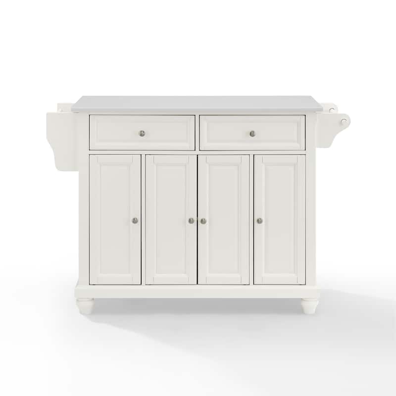 Crosley Cambridge Granite Top Full Size Kitchen Island/Cart - 51.5 "W x 18 "D x 36 "H