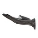 preview thumbnail 11 of 12, "Palms Up" Dark Brown Cast Iron Wall Mount Hook Set (Set of 2)