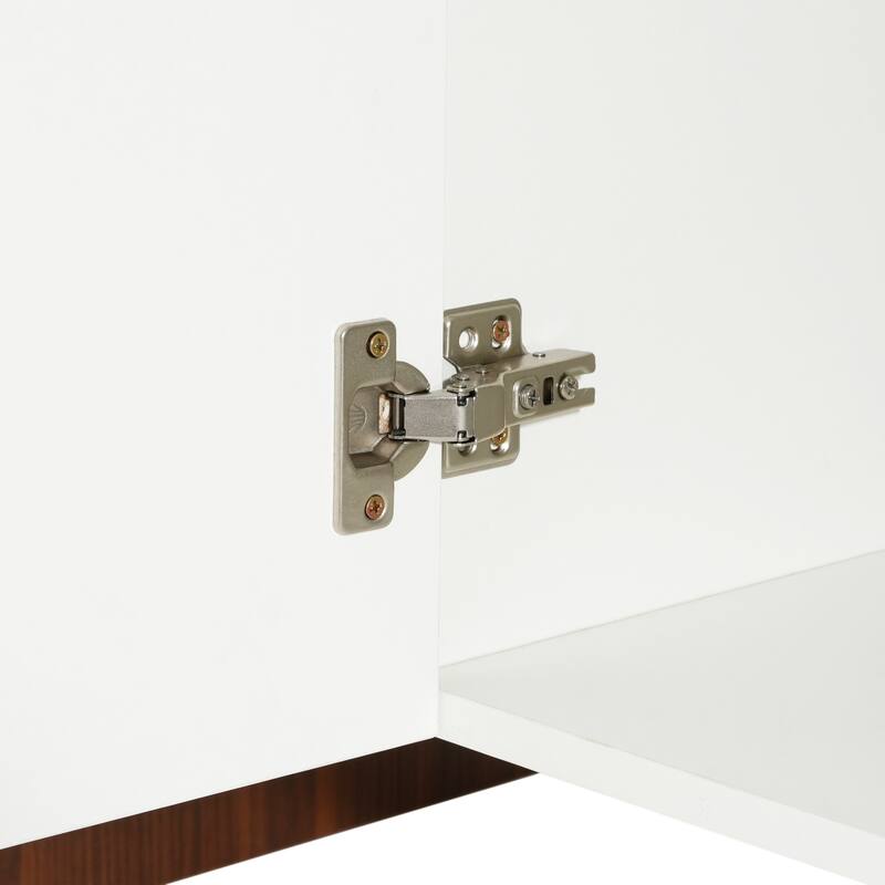 Christopher Knight Home - Modern Sideboard Buffet Cabinet, Soft-close Doors & Adjustable Shelves, Versatile Multi-Space Use