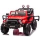 preview thumbnail 47 of 78, 24V Electric Kids Ride-On Vehicle, Parent-Controlled Car with Adjustable Speeds, Pull Rod, Storage & LED Lights