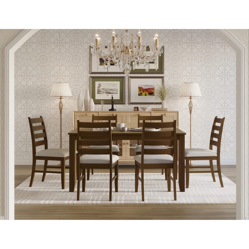 Cindy 7-pieces Dining Table and Chair
