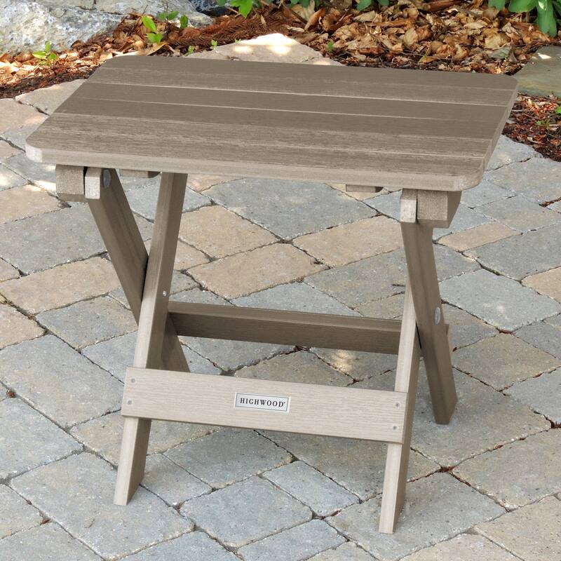 HIGHWOOD Outdoor Folding Adirondack Table