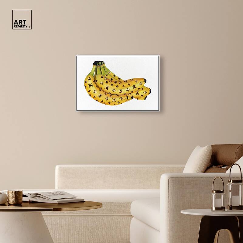 Fashion Bananas III Canvas by Art Remedy