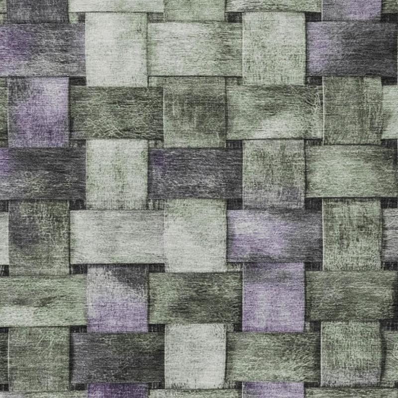 HomeRoots Striped Transitional Rectangle Outdoor Rug