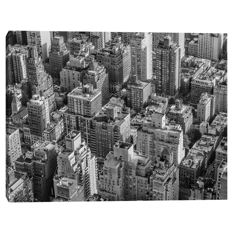 Above New York by Sossi Madzounian Canvas Art Print