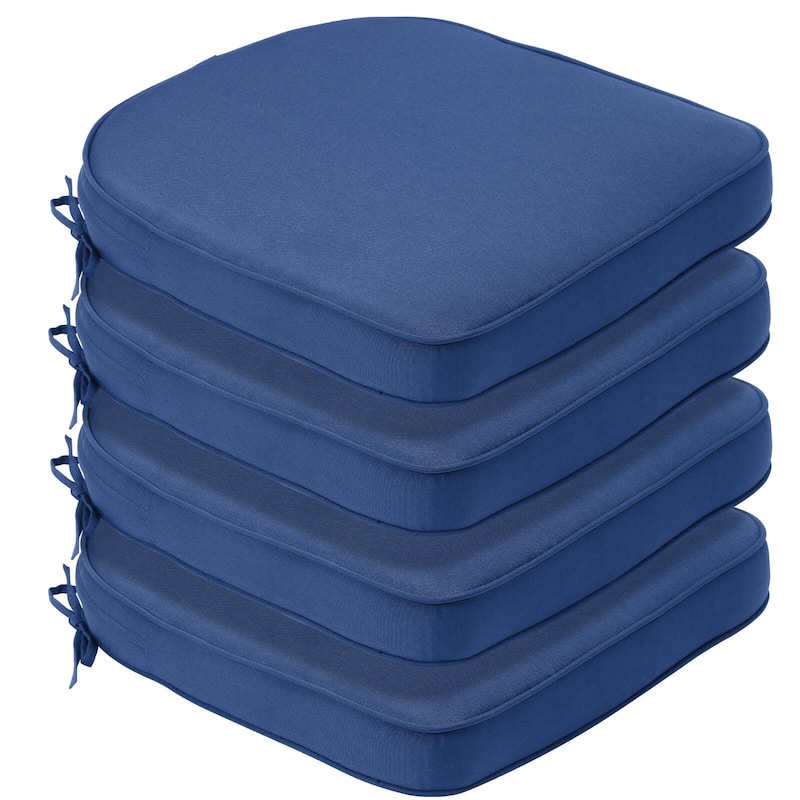 Aoodor Outdoor Chair Cushion Soft and Fade-resistant Polyester Set of 4 - 21''x21''