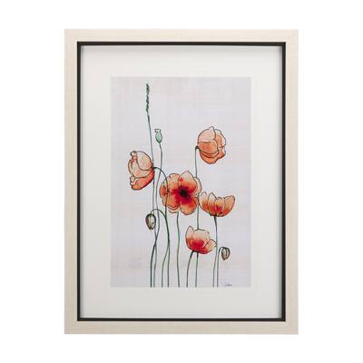Meadow Flowers I Framed Art Print