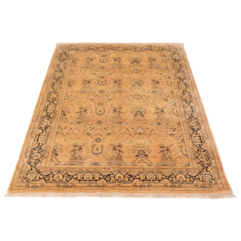 ECARPETGALLERY Hand-knotted Pako Persian 18 Of 20 Coral Wool Rug - 6'0 x 9'0