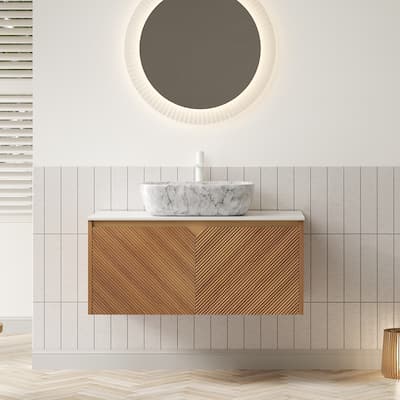 Floating Bathroom Vanity with Sink
