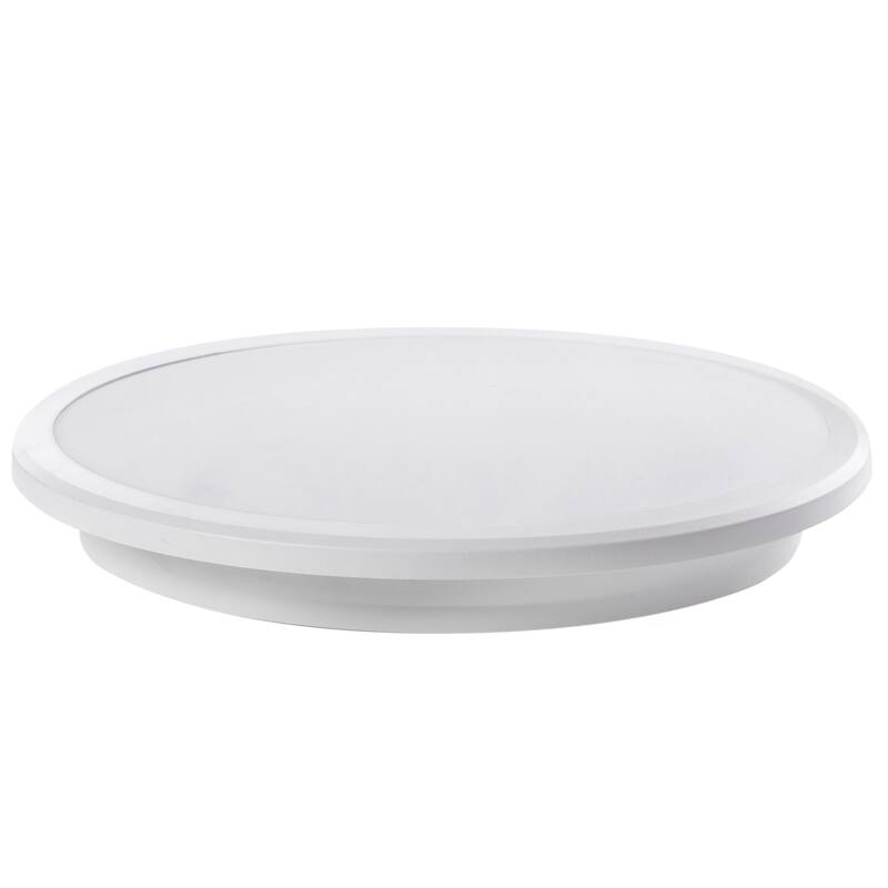 Round LED Ceiling Light Fixture Flush Mount 6500K Cool Daylight Energy