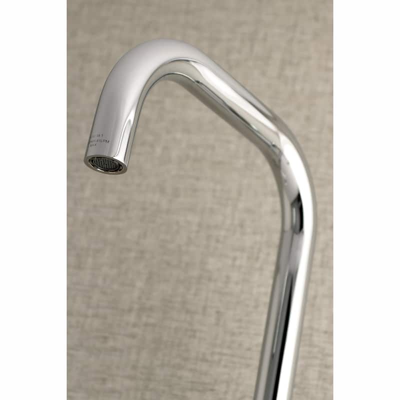 Concord 8-Inch Adjustable Center Wall Mount Kitchen Faucet in Matte Black