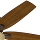 preview thumbnail 5 of 20, Hunter 52" Newsome Flush Mount Ceiling Fan with LED Bowl Light Kit and Pull Chain