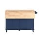 preview thumbnail 15 of 18, Farmhouse Kitchen Island Set with Drop Leaf and 2 Seatings,Dining Table Set with Storage Cabinet, Drawers and Towel Rack