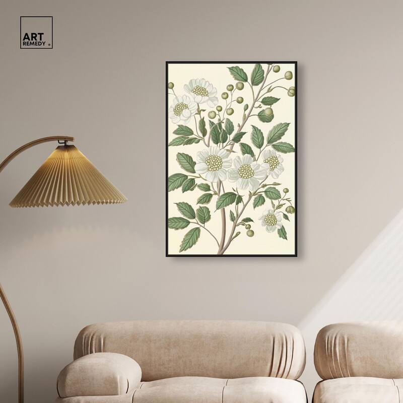White Cherokee IV Canvas by Art Remedy