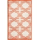 preview thumbnail 82 of 113, SAFAVIEH Amherst Naomi Modern Rug 2'6" x 4' - Ivory/Orange - Rectangle