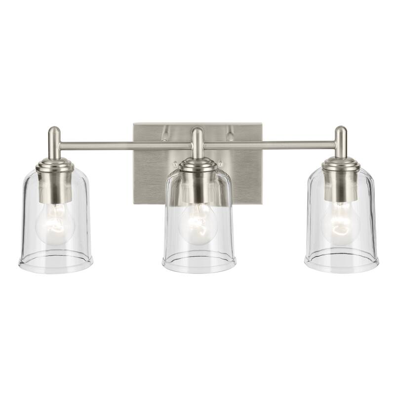Kichler Lighting Shailene Bathroom Vanity Light with Clear Glass