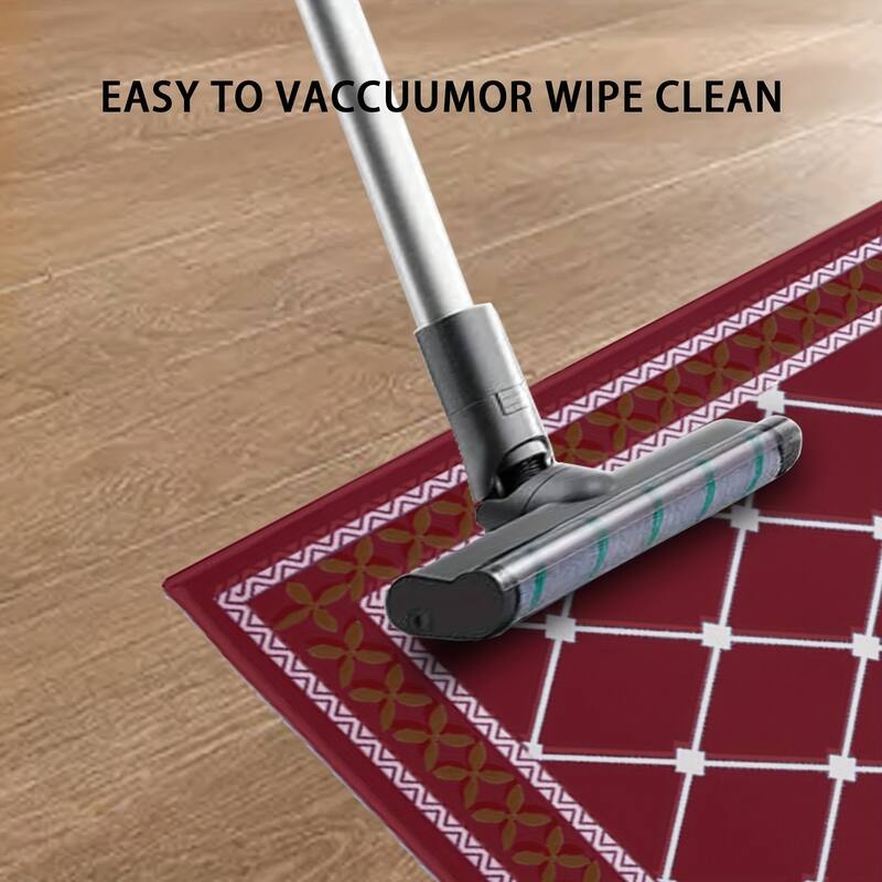 2 PCS Kitchen Mat, Cushioned Kitchen Rugs,19.7 X 31.5 In and 19.7 X 47.2In