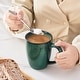 preview thumbnail 38 of 45, vancasso STARRY Stoneware 4-Piece Coffee Mug Set 12oz/16oz