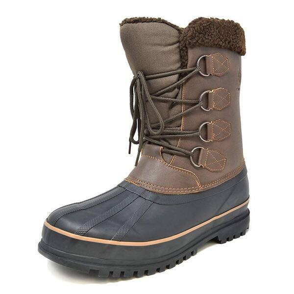 Shop Dream Pairs Men S Insulated Waterproof Winter Snow Boots