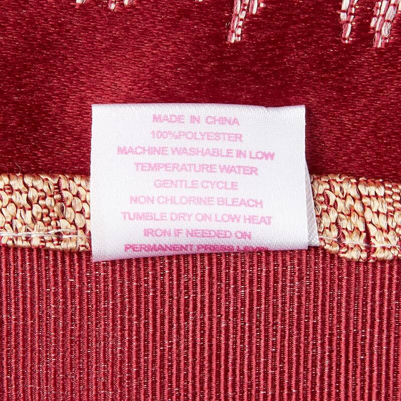 Violet Linen Chenille Striped Swivel Pattern, 13 Inch by 70 Inch, Decorative Table Runners