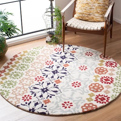SAFAVIEH Handmade Wyndham Alja New Zealand Wool Area Rug