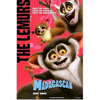 madagascar 2005 teaser poster