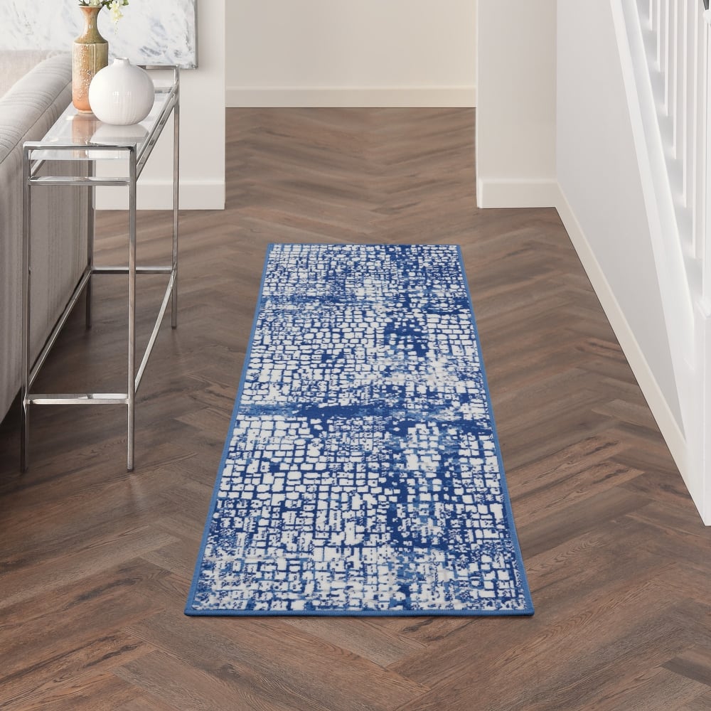 Nourison Whimsicle Modern Geometric Abstract Area Rug