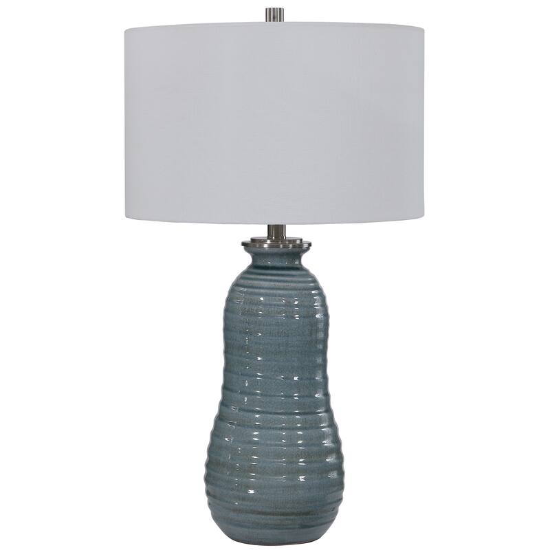 Uttermost Zaila Light Blue Table Lamp