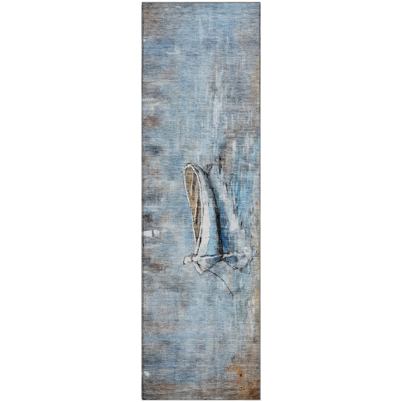 Premium Washable Super Soft Modern Lake Mayfield Rug