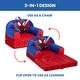 preview thumbnail 3 of 3, Spidey and His Amazing Friends Cozee Buddy Flip-Out Chair