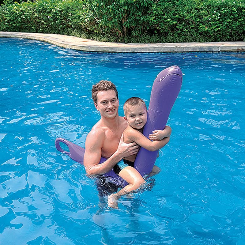 Dinosaur Twisty Tube Inflatable Swimming Pool Noodle - 5.25'