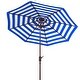 preview thumbnail 21 of 23, SAFAVIEH Athens Inside Out Striped 9-foot Outdoor Umbrella