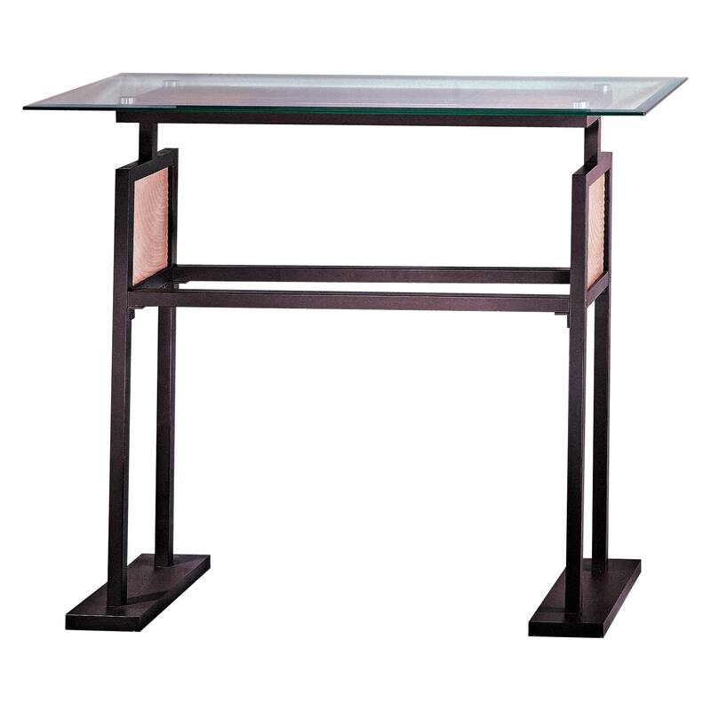Kovacs Console Table from the Ripple Collection - Dorian Bronze