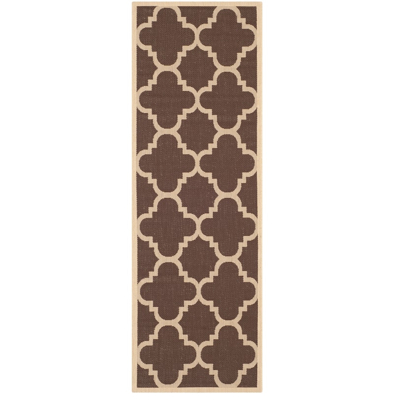 SAFAVIEH Courtyard Maryanne Indoor/ Outdoor Waterproof Patio Backyard Rug